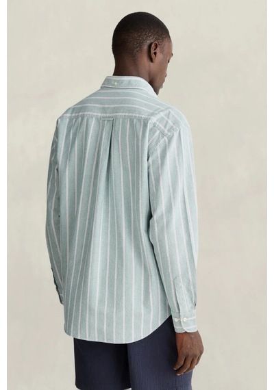 Gant Erkek Yeşil Relaxed Fit %100 Pamuk Gömlek-24725 Gant Erkek Yeşil Relaxed Fit %100 Pamuk Gömlek-24725