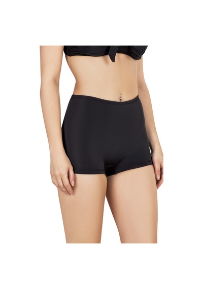 Endeep Kadın Siyah Şort Bikini Altı