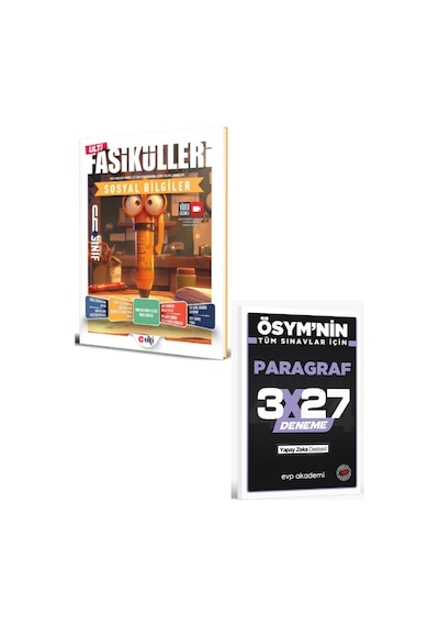 Ulti 2027 6. Sınıf Sosyal Bilgiler Ulti Fasikülleri+ Evp Akademi Paragraf