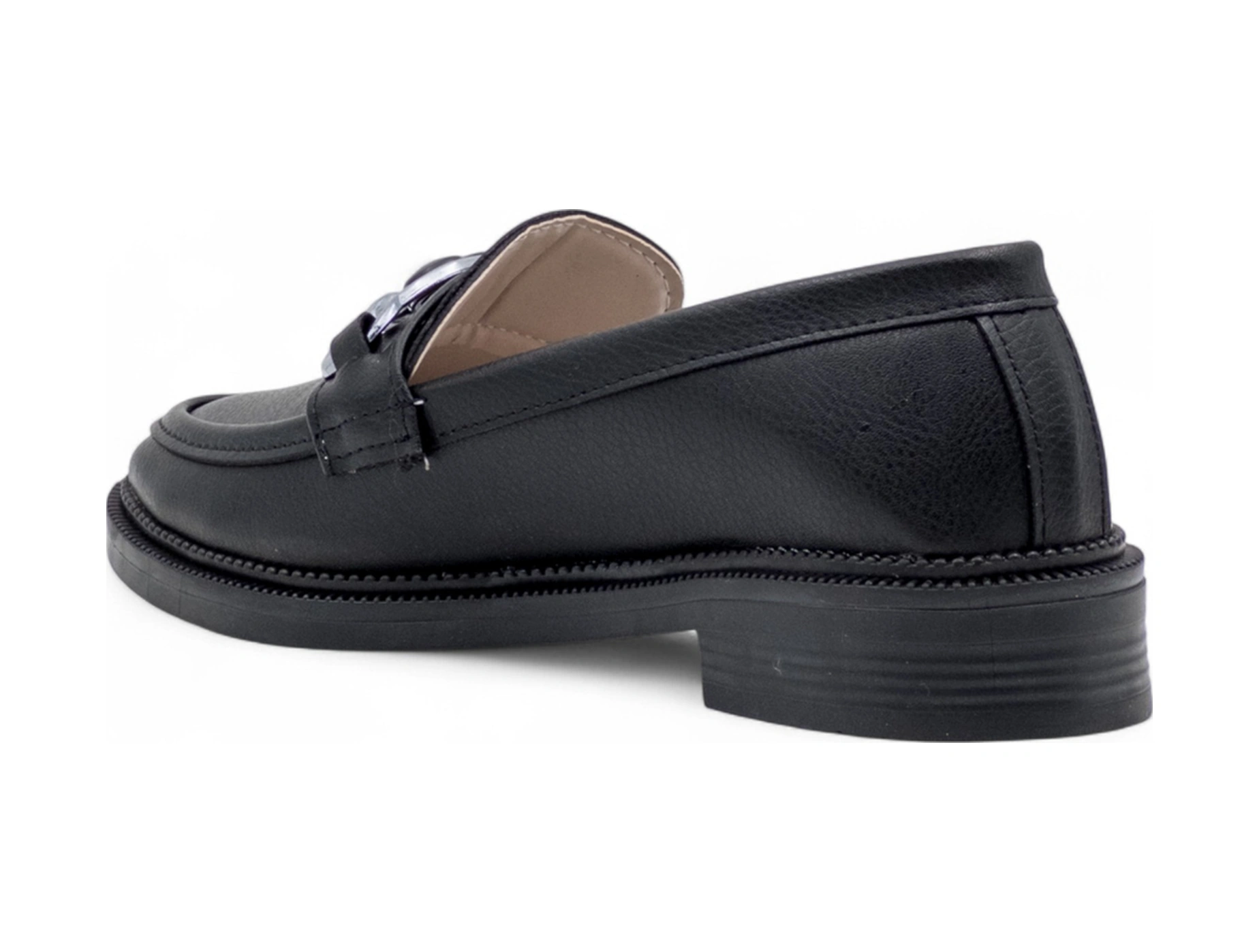 Su&naz Toka Detaylı Kadın Loafer Siyah