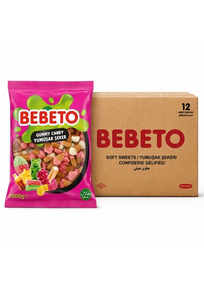 Jelibon 12 Li Paket 1 Kg Dondurma