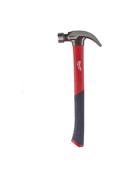 Milwaukee Tırnaklı Çekiç Fiberglas Bükülmüş 570 G 20oz