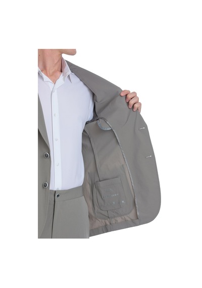 Saykı Vizon Comfort Fit Mono Yaka Casual Takım Elbise 2948353 Vizon