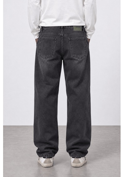 Respire Erkek Baggy Jean Antrasit