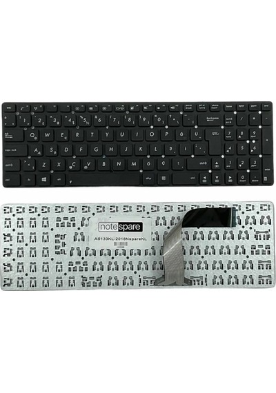 Asus Uyumlu K55vj-sx201h, K55vj-sx219h, K55vm-sx030v Klavye Siyah Tr