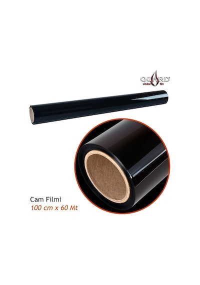 Guard Gt-100 1 Ply Çizilmez 100 Cm X 60 Mt %20 Black Cam Filmi