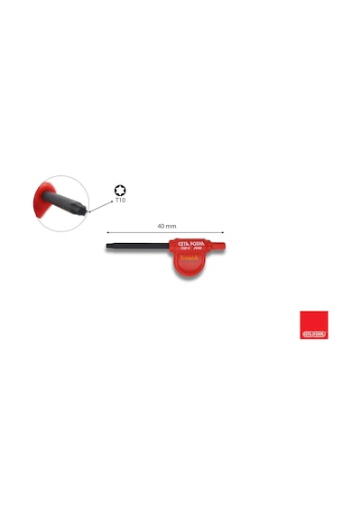 Ceta Form T10 Torx Bayrak Tornavida P Saplı F37-10