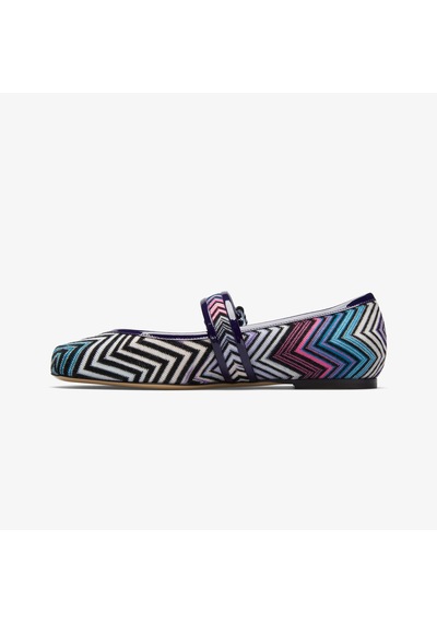 Missoni Kadın Mavi Günlük Yün Ayakkabımw44 045