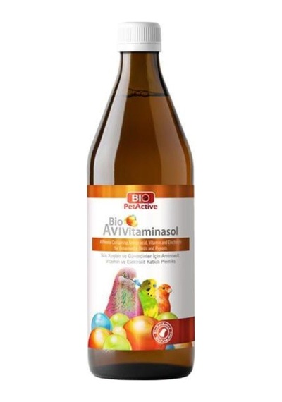 Petactive Avivitaminasol Kuşlar Için Vitamin Ve Aminoasit 500ml