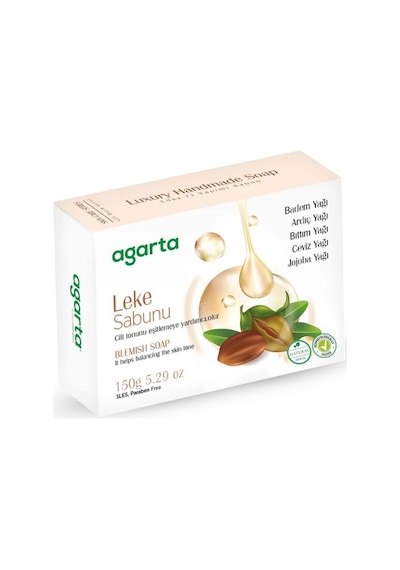 Agarta El Yapımı Doğal Sabun 150gr Leke 5 Li Set Doğal