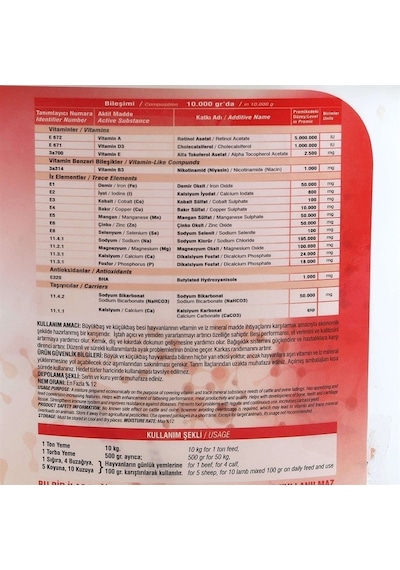 Revitamin Feed Yem Katkısı 20 KG Kova