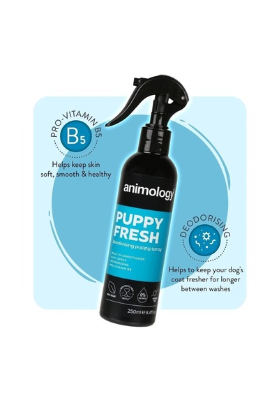 Animology Puppy Fresh Kötü Koku Giderici Yavru Köpek Bakım Spreyi 250 Ml