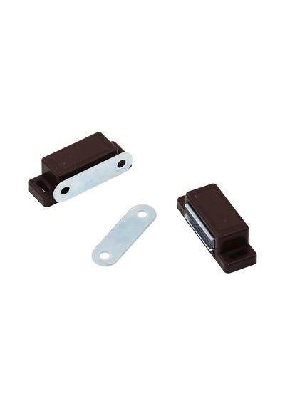 50 Adet Kahve 4.5cm Mıknatıslı Sineklik Çıt Çıt 4915