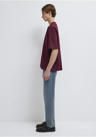 Mavi - İstanbul Baskılı Bordo Tişört 0613591-70426 Bordo
