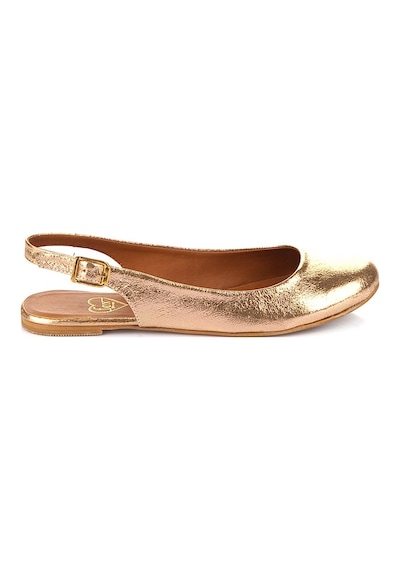 Fox Shoes Bronz Kadın Babet B726105214 Bronz