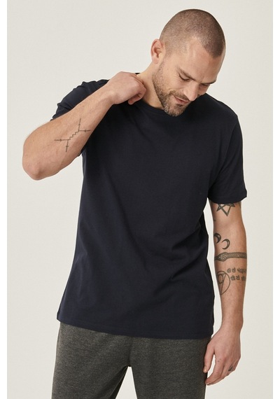 Ac&Co / Altınyıldız Classics Erkek Lacı Slim Fit Bisiklet Yaka 2'li Düz Tişört Paketi