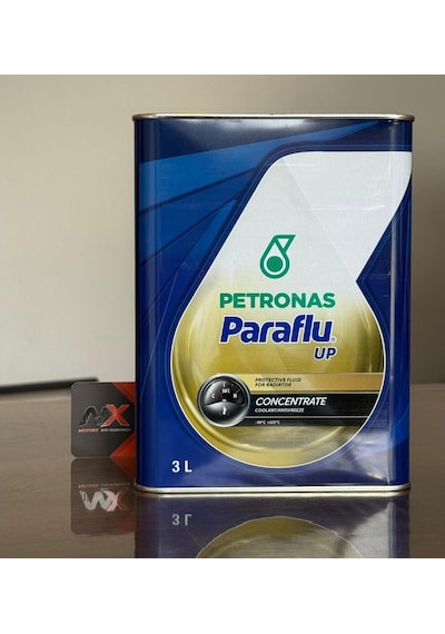 2025 Üretimli Petronas Paraflu Up Kırmızı Organik Konsantre Antifriz 3 L Pro Tective -40 C+125 C Kırmızı