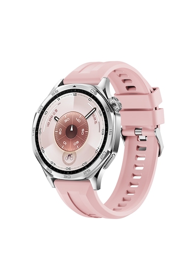 Galaxy Uyumlu Watch 3 45mm Ardx Krd-148 22mm Silikon Kordon - Pembe
