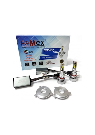 Femex Renault Trafic 2 2001-2014 Kısa Uzun Far Cosmo Mini