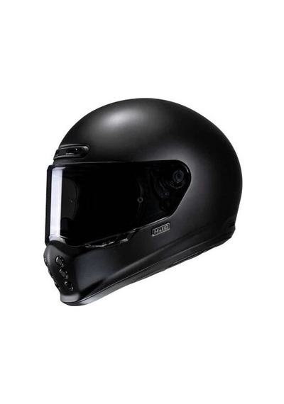 V10 Kask Semı Flat Siyah Mat Siyah