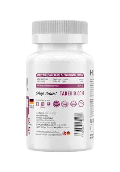 Hıq Milk Thistle 60 Caps.