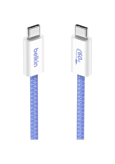 2'li Örgülü Usb-c - Usb-c Kablo, 1,5 M, 60 W, Yumuşak, Esnek Ve Hızlı Şarj Kablosu, İphone 17 Ve 16 Serisi, Galaxy S25, Pixel 10, Apple iPad Pro Ve Daha Fazlasıyla Uyumlu, Beyaz
