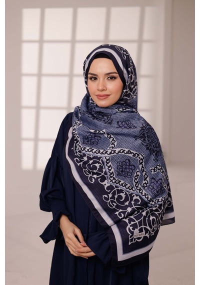 Mimiyum Rüveyda Premium Soft Şal Lacivert