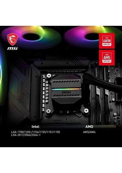 Mag Coreliquid M240 240mm Siyah İşlemci Sıvı Soğutucu