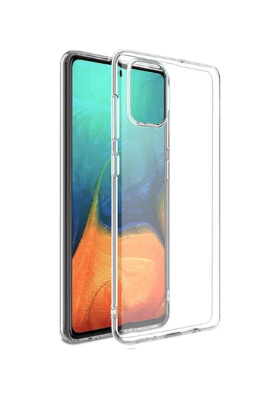 Samsung Uyumlu Galaxy S20 Plus Kilif Seffaf Silikon Hibrit Case 417922023