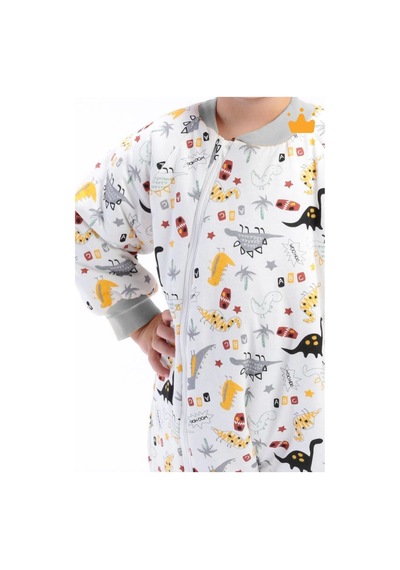 Babyhola 2-9 Yaş Kalın Elyaf Dolgulu 2.5 Tog Premium Kalite Çocuk Uyku Tulumu 23504 Gri