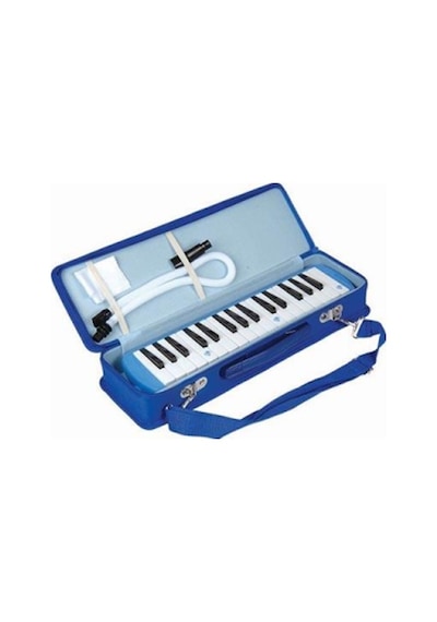 Ticon 32 Tuşlu Çantalı Melodika Mavi Renk