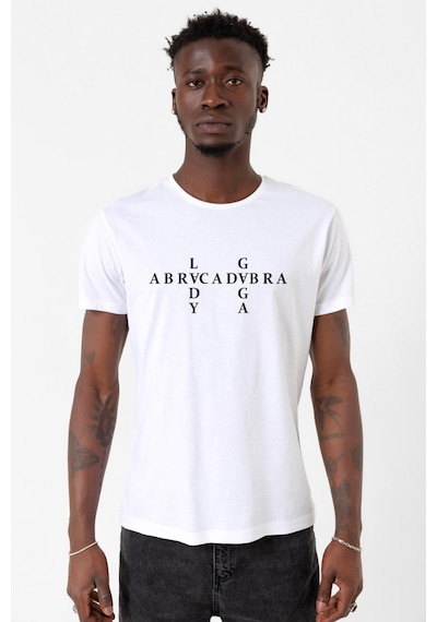 Lady Gaga Abracadabra Beyaz Erkek Bisikletyaka Tshirt Çok Renkli
