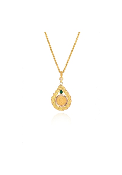 Moom Mücevherat Kadın 14 Ayar Altın Çeyrek Altın Çerçeve N11.40179