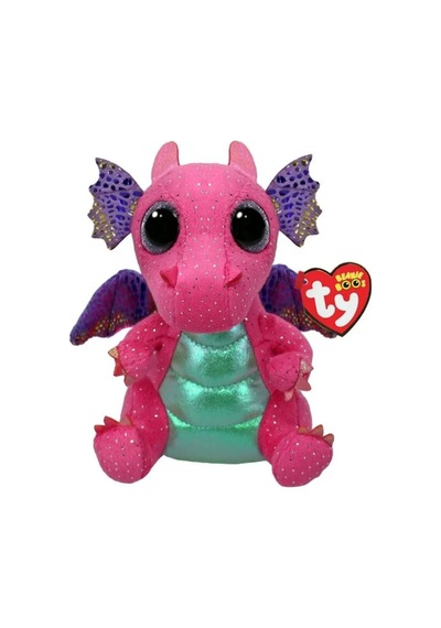 2 Adet Ty Peluş Spitfire Dragon 15 Cm Çok Renkli