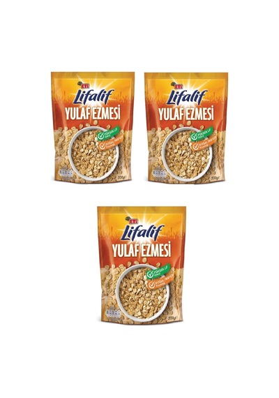 Lifalif Yulaf Ezmesi 500 G X 3 Adet