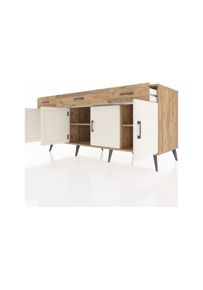 Kronos Konsol 3 Raflı 3 Çekmeceli 4 Kapaklı 176x59x83 Çam-aytaşı/çam Aytaşı/çam Kronos Konsol 3 Raflı 3 Çekmeceli 4 Kapaklı 176x59x83 Çam-aytaşı/çam Aytaşı/çam