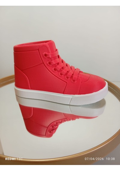 Kalemlik 3d Converse Beyaz - Kırmızı