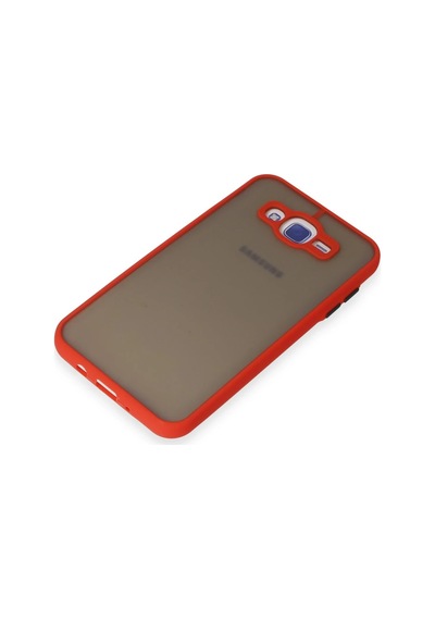 Newface Samsung Galaxy Uyumlu J7 Kılıf Montreal Silikon Kapak Semeglbl - 93 - Kırmızı