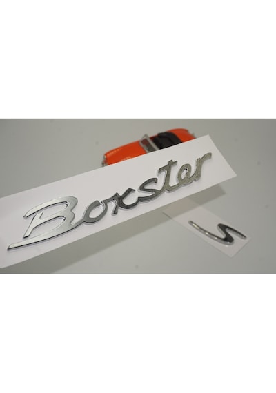 Porsche Boxster S Bagaj 3M 3D Abs Yazı Logo Amblem (549220761)