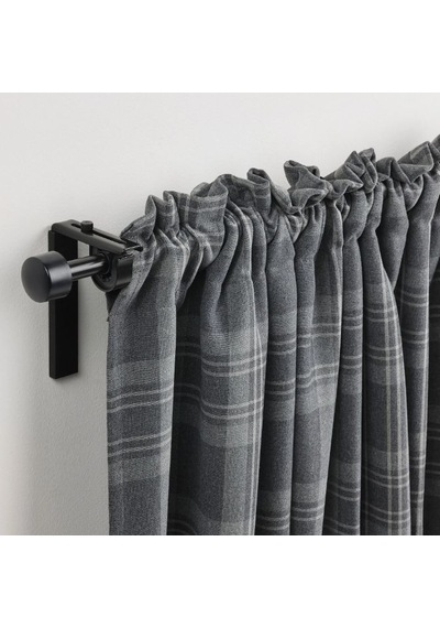 Ikea Haggveckmal Fon Perde 145x300 Cm Koyu Gri
