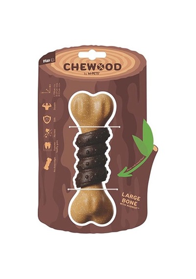 M-pets Chewood Kemik Köpek Oyuncağı Large 17,8x5,9x5,5 Cm 244-50144.02
