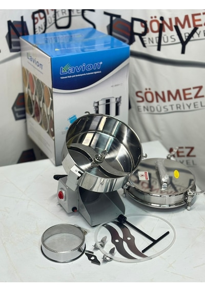 Lavion Bitki Baharat Tarhana Aktar Öğütme Makinesi 3 Kg Yüksek Kapasite