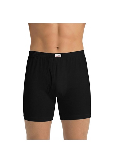 Öts Erkek %100 Pamuk Boxer Süprem Premium Günlük Kullanım 2620 Siyah