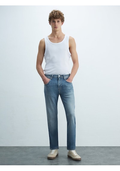 Ltb Paul P Düz Paça Orta Bel Jean Pantolon 010095185216122 55921 Karışık
