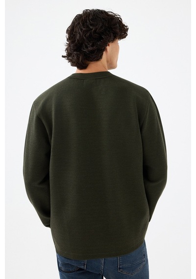 Loft Erkek Sweatshirt Haki