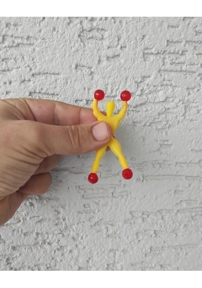 Cama Yapışan Ve Duvara Yapışan 4'lü Ninja'lar 9cm. Standart