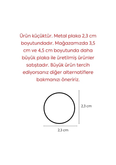 Renkli Papatya Figürlü Küçük Metal Ayetel Kürsi Araba Dikiz Ayna