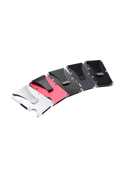 Cüzdan Kartlık Kredi Kartı Cüzdanı Metal 5 Farklı Renk Seçeneği