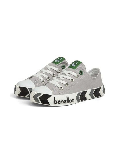 Benetton Gri - Çocuk Spor Ayakkabı