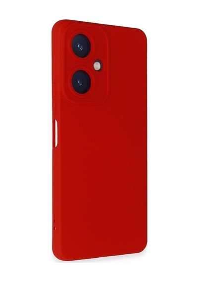 Vivo Y27 Uyumlu Kılıf Nano İçi Kadife Silikon - Kırmızı